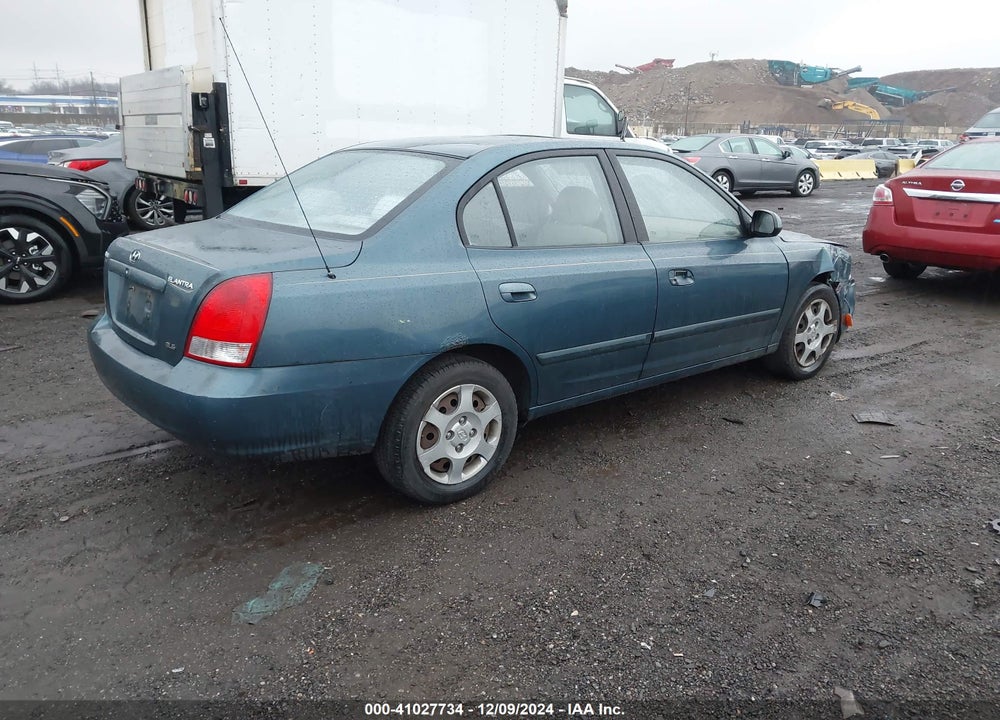 2003 HYUNDAI ELANTRA GLS/GT VIN: KMHDN45D23U471114