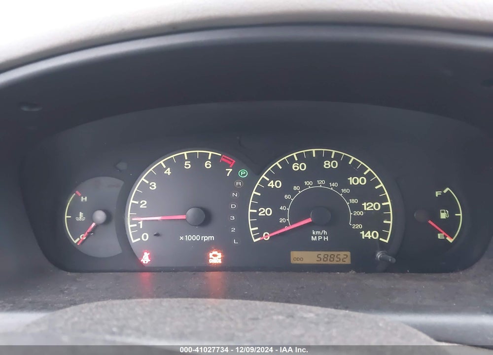 2003 HYUNDAI ELANTRA GLS/GT VIN: KMHDN45D23U471114
