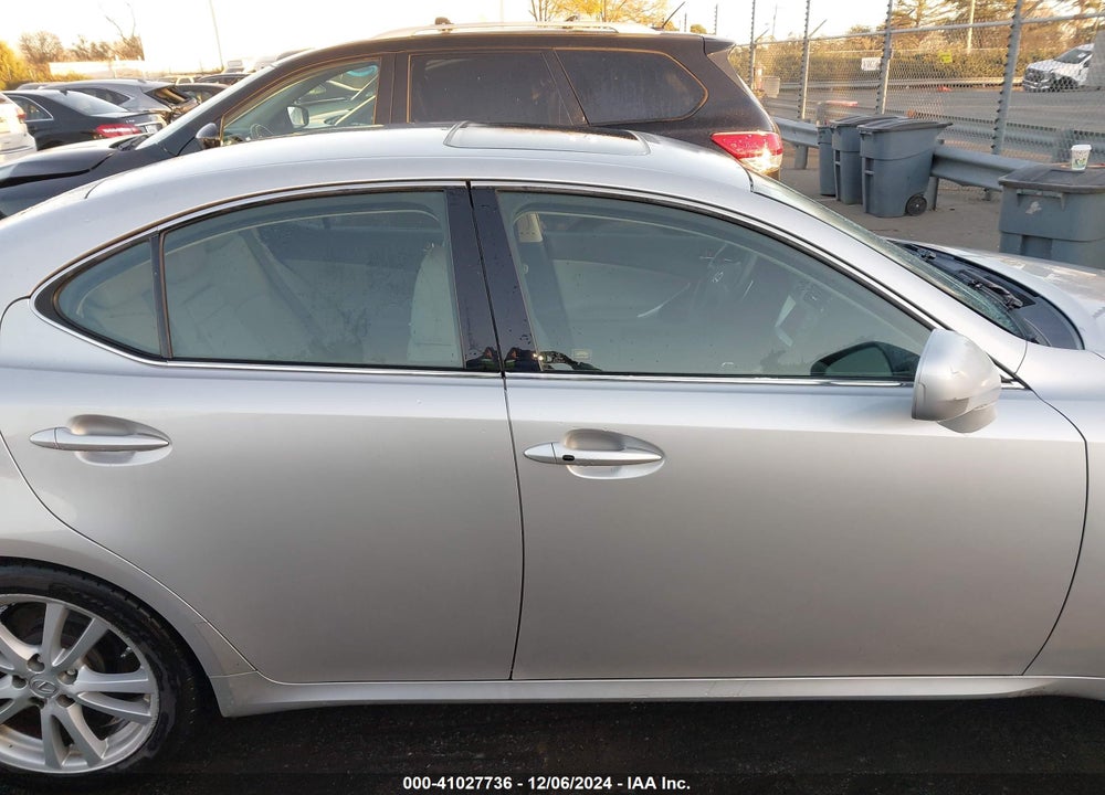 2006 LEXUS IS 350 VIN: JTHBE262965007330