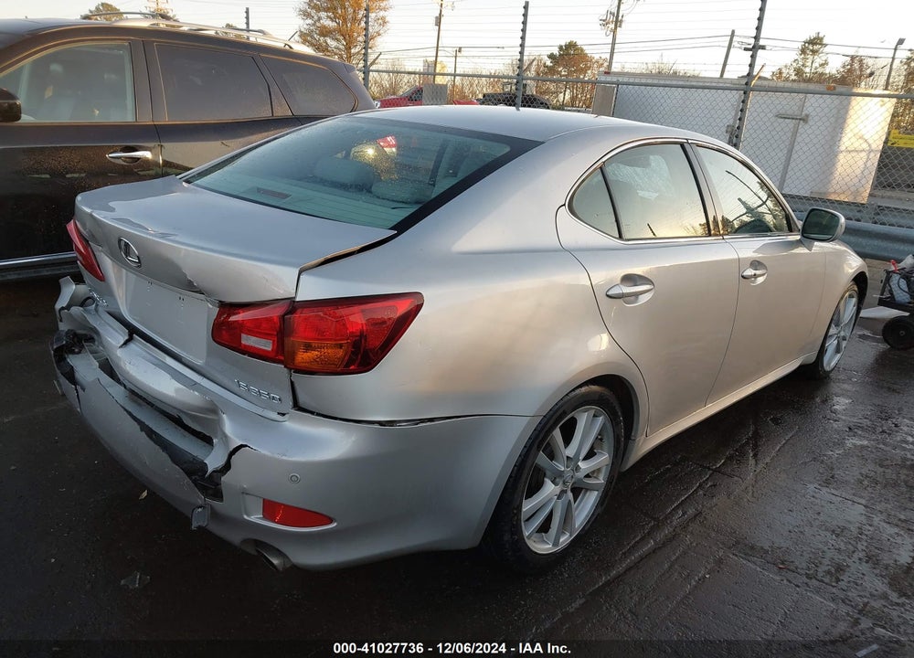 2006 LEXUS IS 350 VIN: JTHBE262965007330