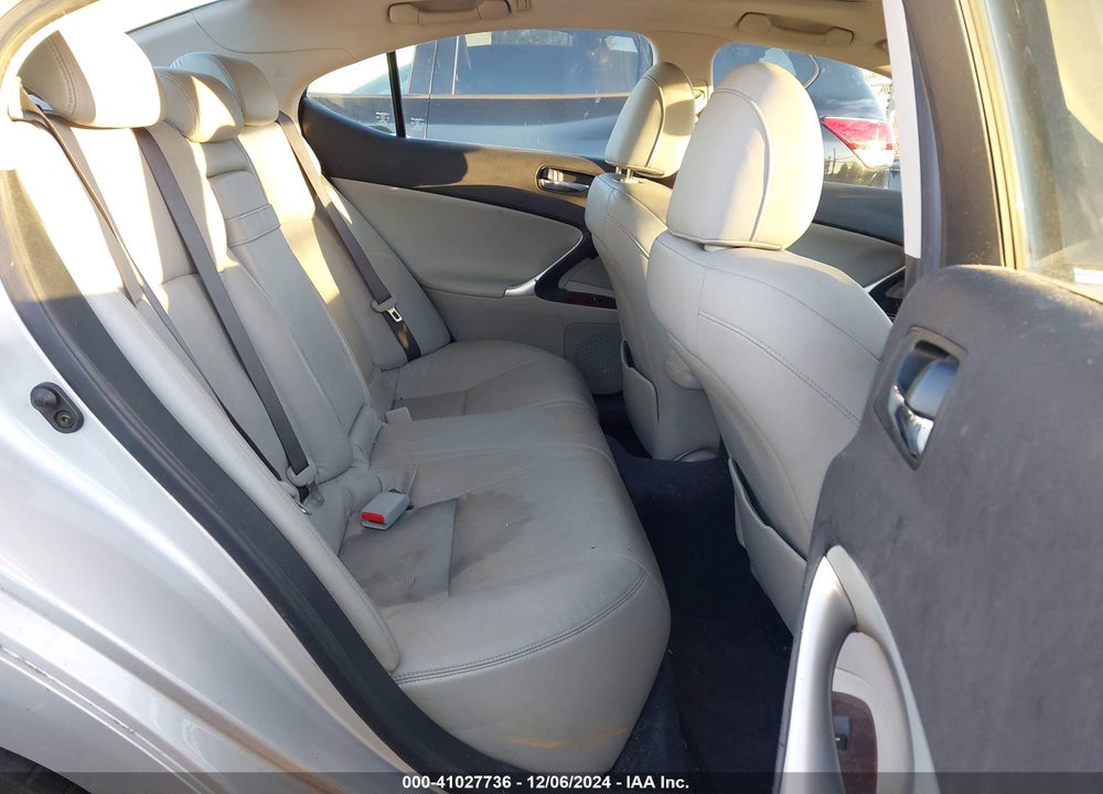 2006 LEXUS IS 350 VIN: JTHBE262965007330