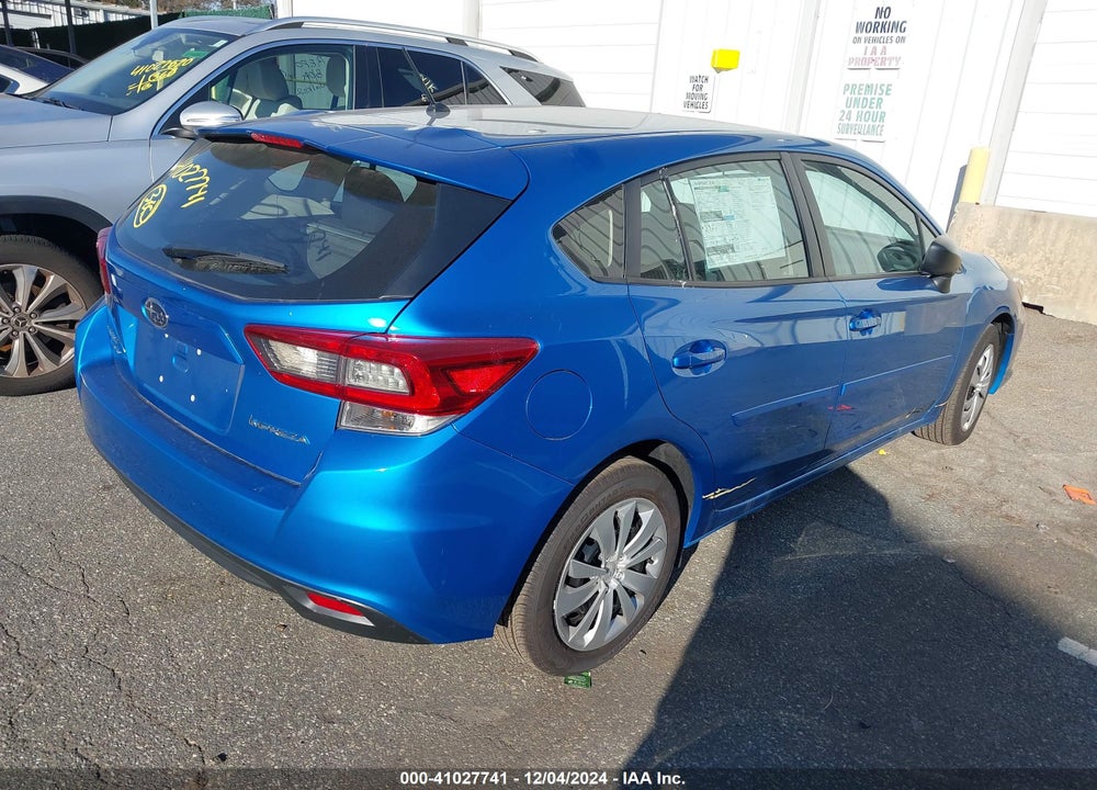 2022 SUBARU IMPREZA BASE 5-DOOR VIN: 4S3GTAB68N3700951