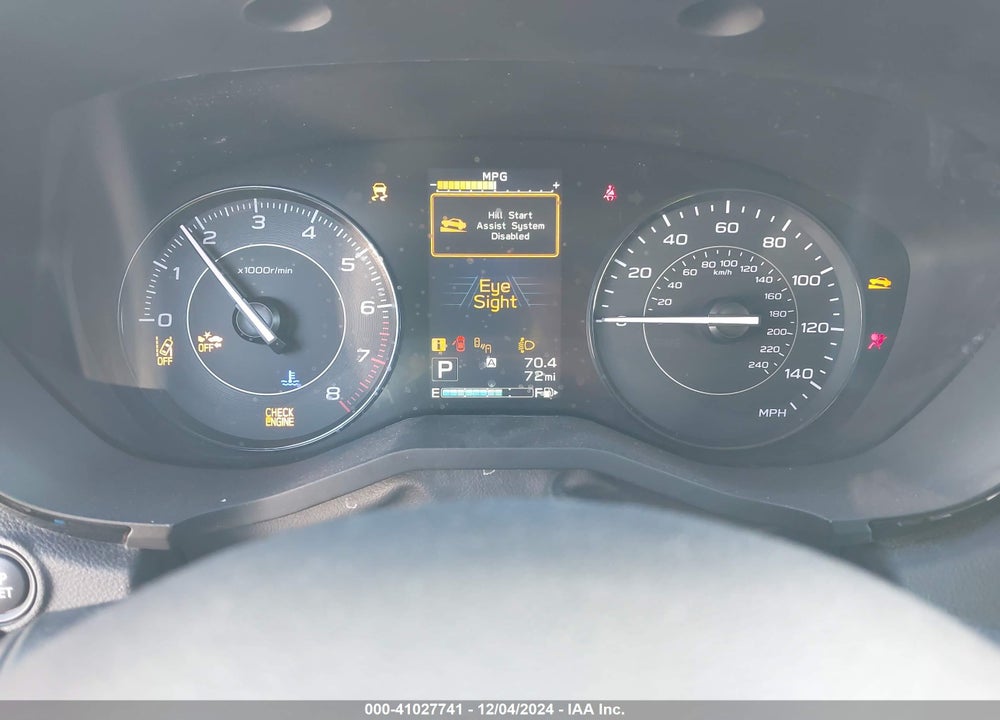 2022 SUBARU IMPREZA BASE 5-DOOR VIN: 4S3GTAB68N3700951