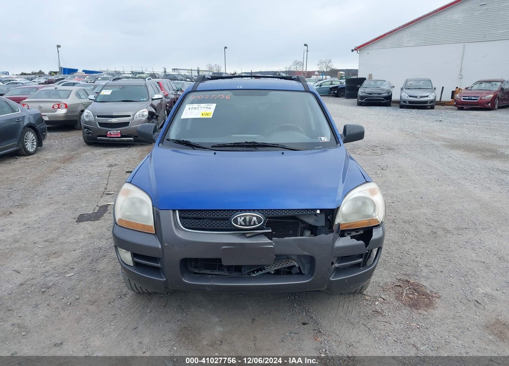 2008 KIA SPORTAGE LX V6 VIN: KNDJE723287488229