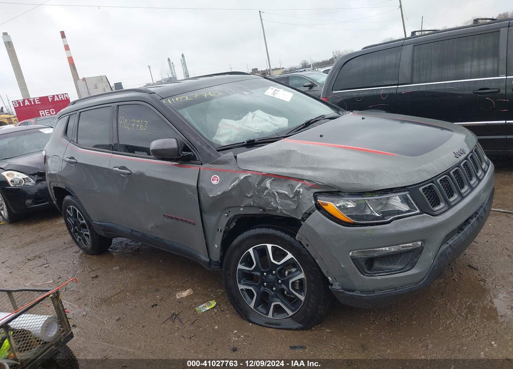 2021 JEEP COMPASS TRAILHAWK 4X4 VIN: 3C4NJDDB4MT600552