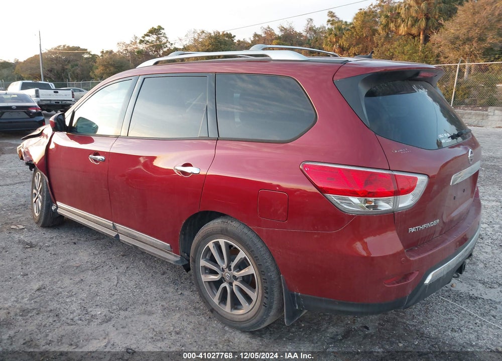 2015 NISSAN PATHFINDER SL VIN: 5N1AR2MN6FC692411