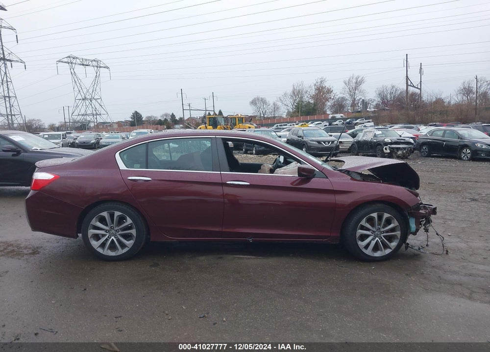 2013 HONDA ACCORD SPORT VIN: 1HGCR2F59DA064850