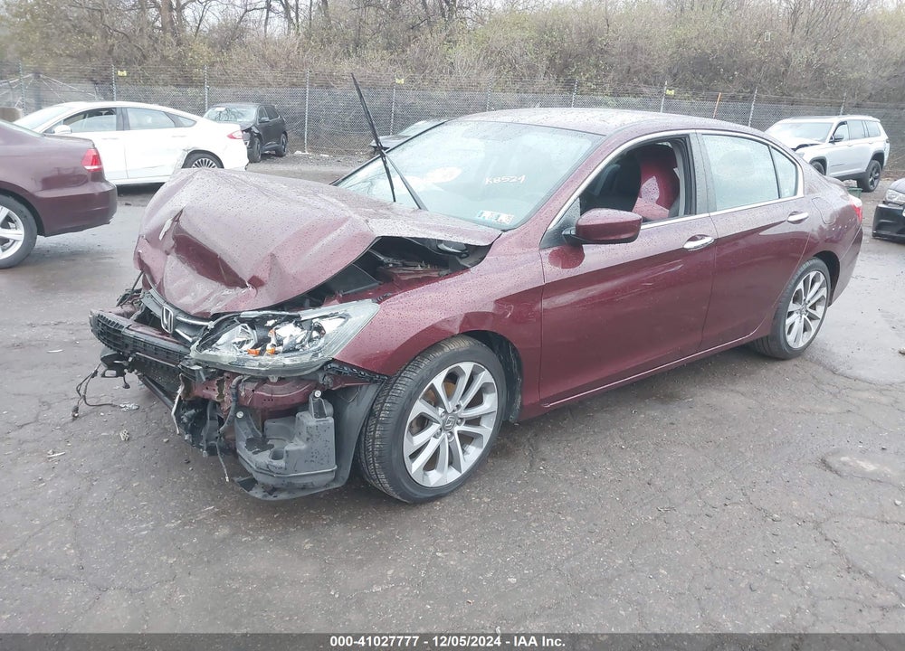 2013 HONDA ACCORD SPORT VIN: 1HGCR2F59DA064850