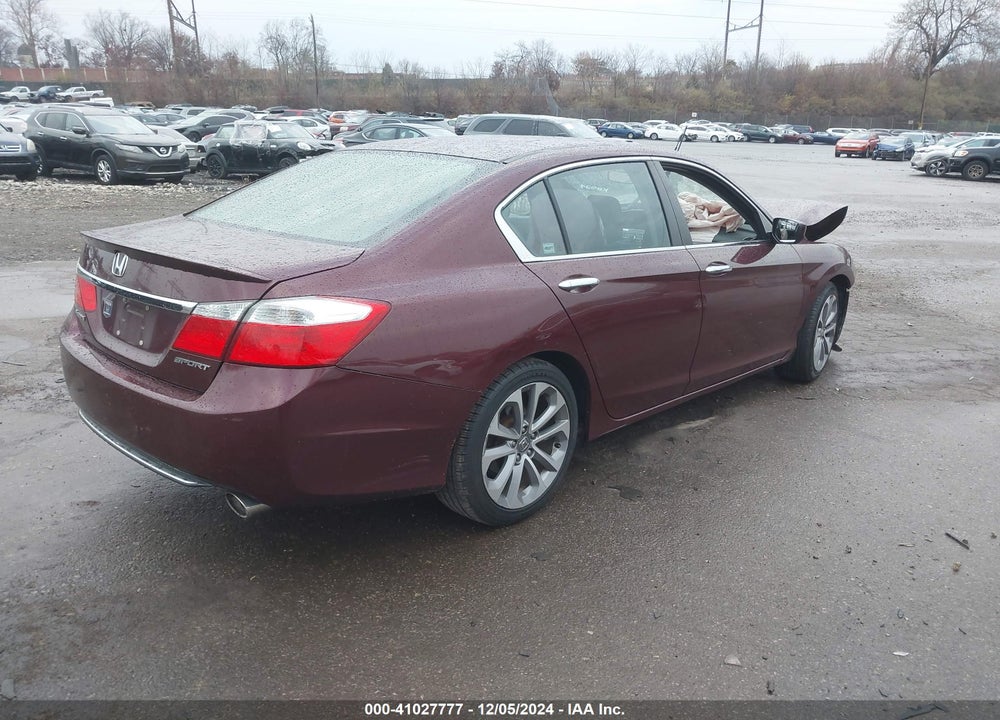 2013 HONDA ACCORD SPORT VIN: 1HGCR2F59DA064850