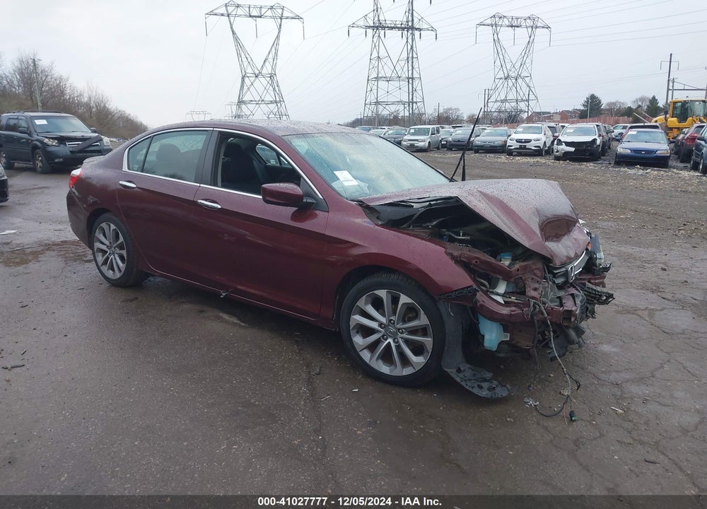 2013 HONDA ACCORD SPORT VIN: 1HGCR2F59DA064850