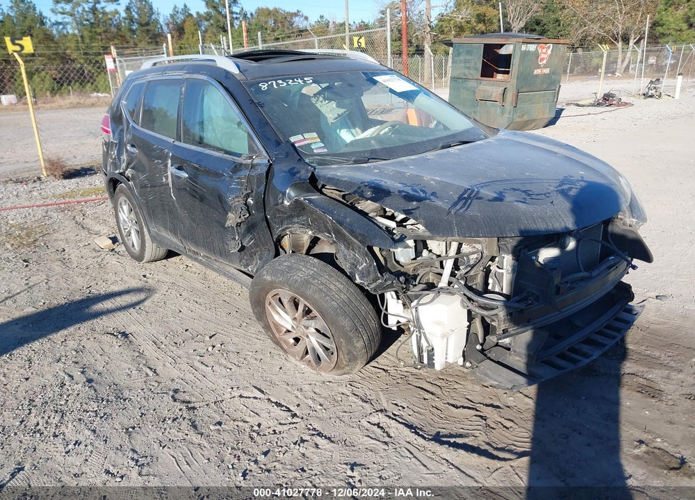2014 NISSAN ROGUE SL VIN: 5N1AT2MT2EC873245