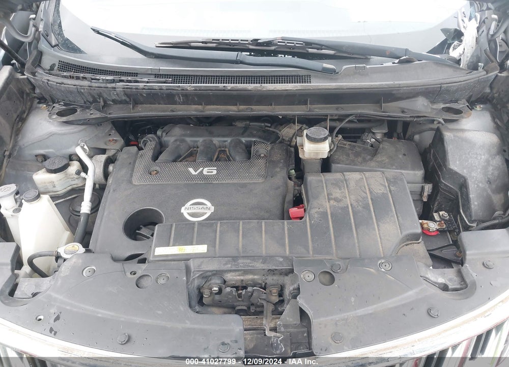 2010 NISSAN MURANO S VIN: JN8AZ1MW6AW122427