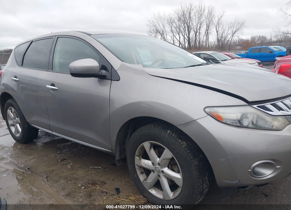 2010 NISSAN MURANO S VIN: JN8AZ1MW6AW122427