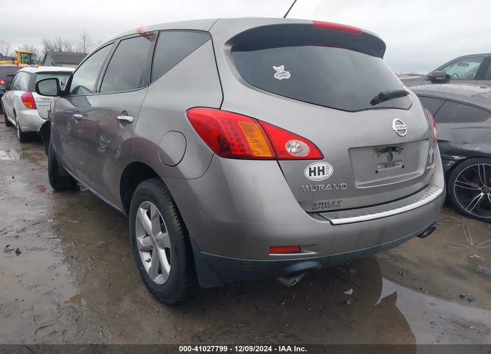 2010 NISSAN MURANO S VIN: JN8AZ1MW6AW122427