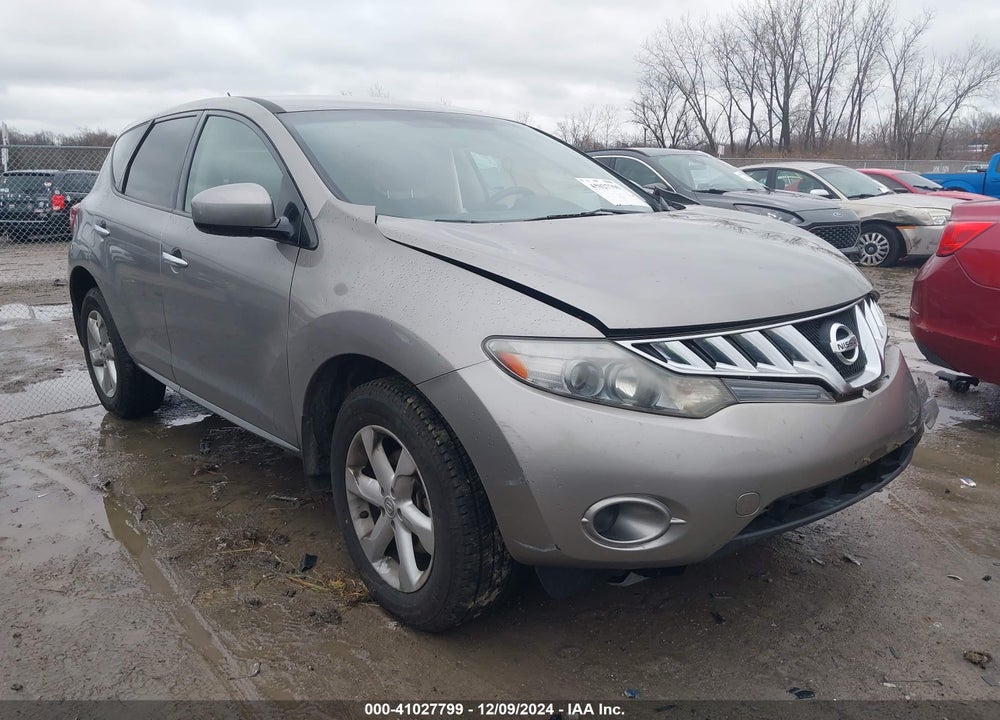 2010 NISSAN MURANO S VIN: JN8AZ1MW6AW122427