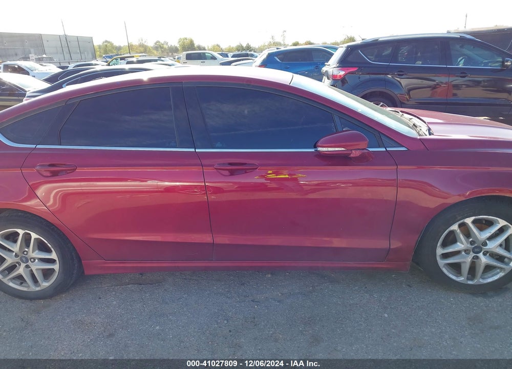 2016 FORD FUSION SE VIN: 3FA6P0HD6GR156394