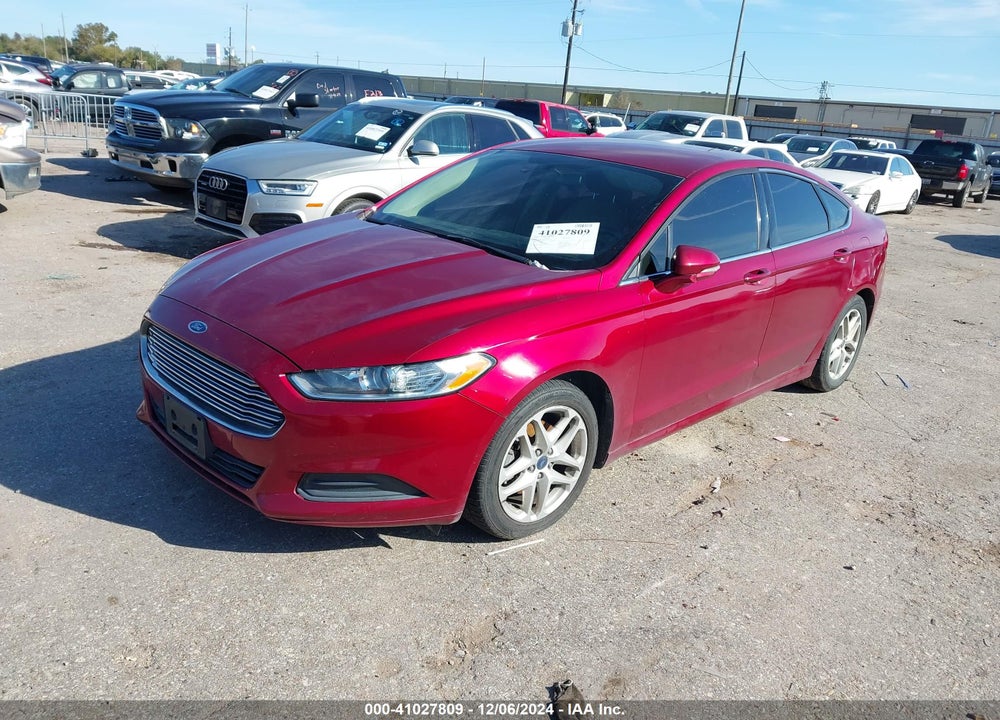 2016 FORD FUSION SE VIN: 3FA6P0HD6GR156394
