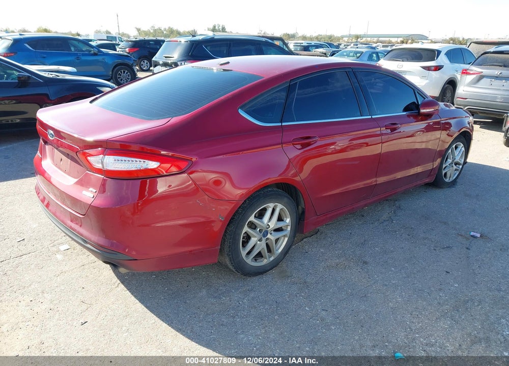 2016 FORD FUSION SE VIN: 3FA6P0HD6GR156394