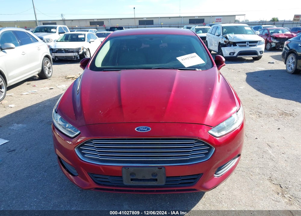 2016 FORD FUSION SE VIN: 3FA6P0HD6GR156394