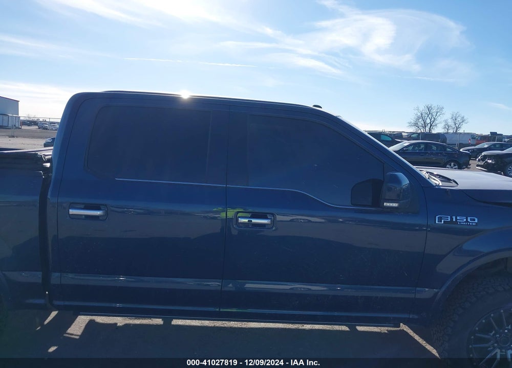2016 FORD F-150 LIMITED VIN: 1FTEW1EG2GFB01628