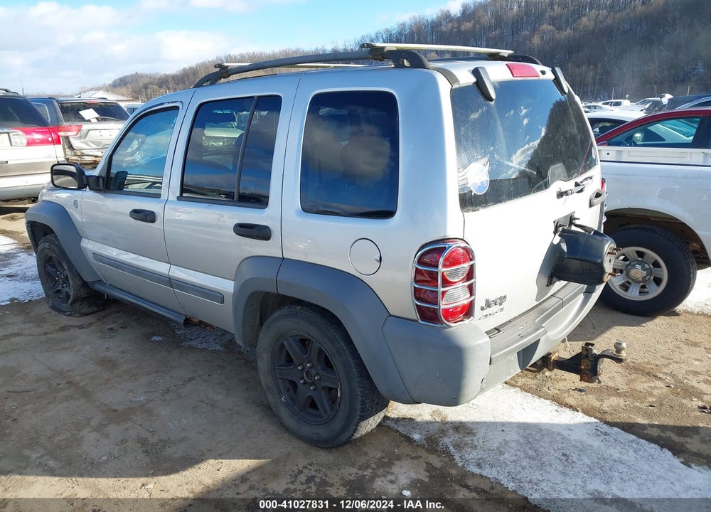 2005 JEEP LIBERTY SPORT VIN: 1J4GL48K75W654981