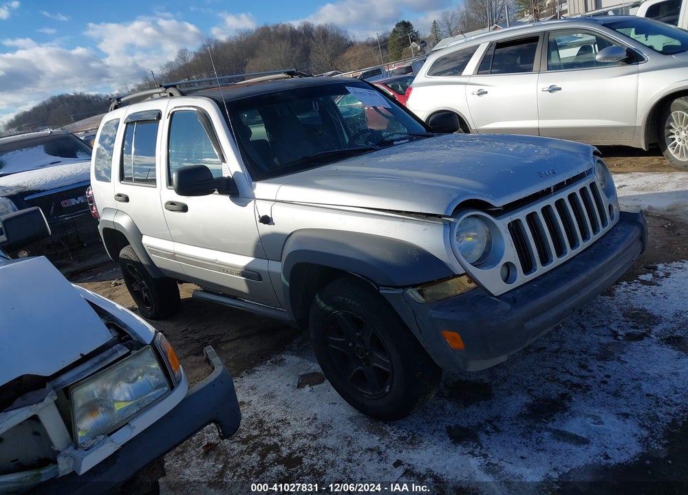 2005 JEEP LIBERTY SPORT VIN: 1J4GL48K75W654981