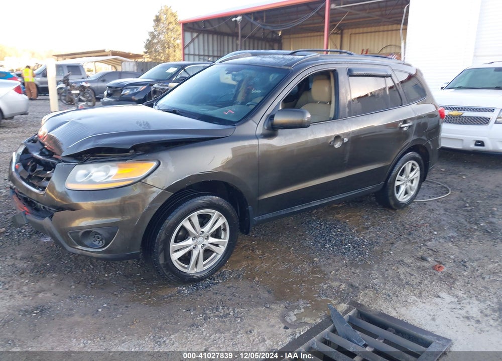 2011 HYUNDAI SANTA FE LIMITED V6 VIN: 5XYZK4AG4BG010757
