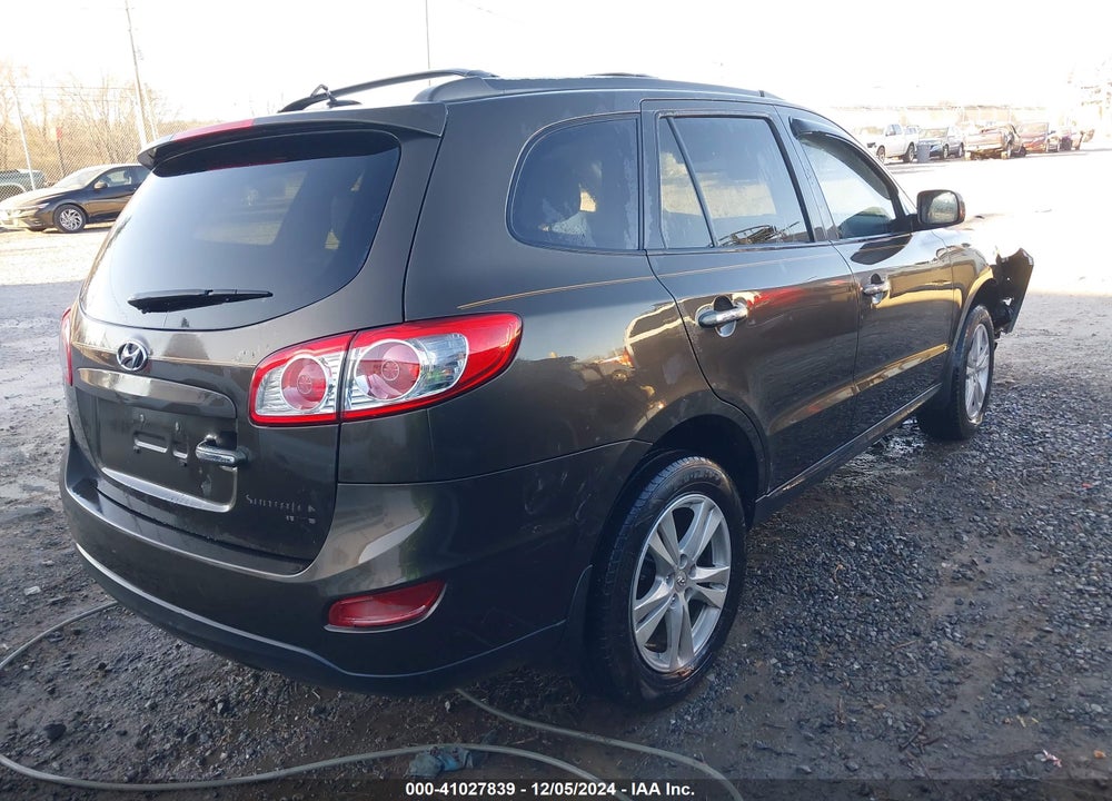 2011 HYUNDAI SANTA FE LIMITED V6 VIN: 5XYZK4AG4BG010757