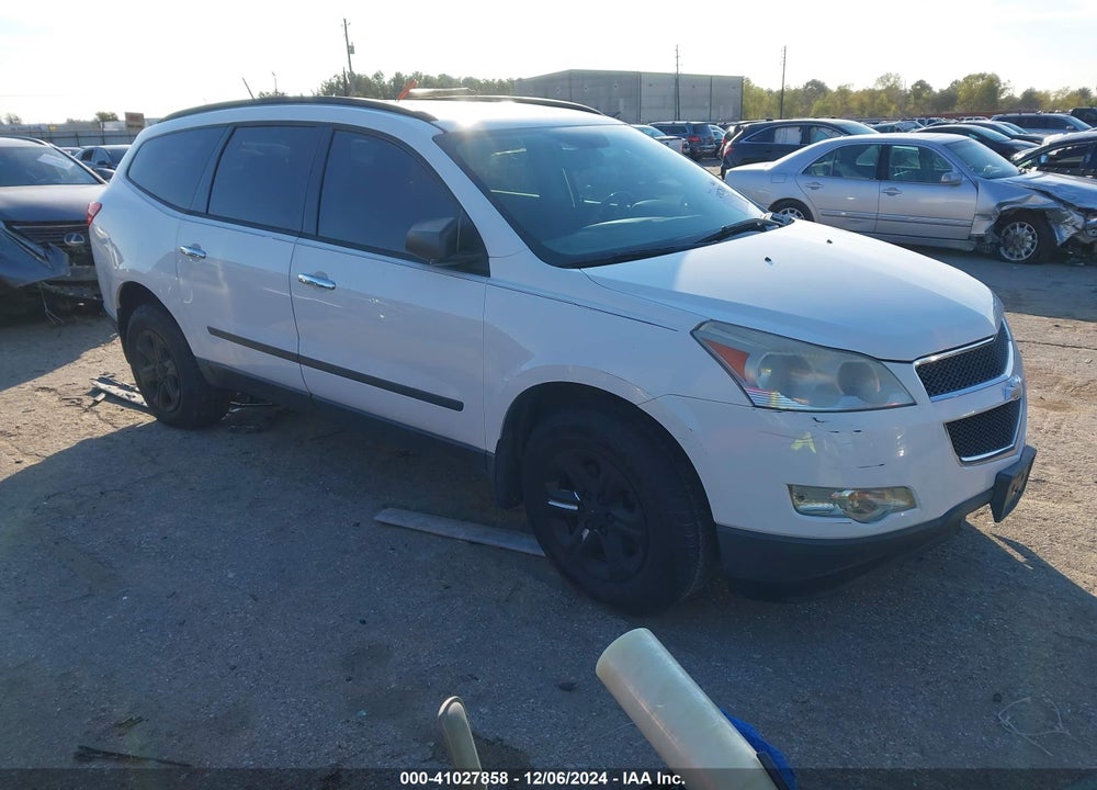 2012 CHEVROLET TRAVERSE LS VIN: 1GNKRFED0CJ295698