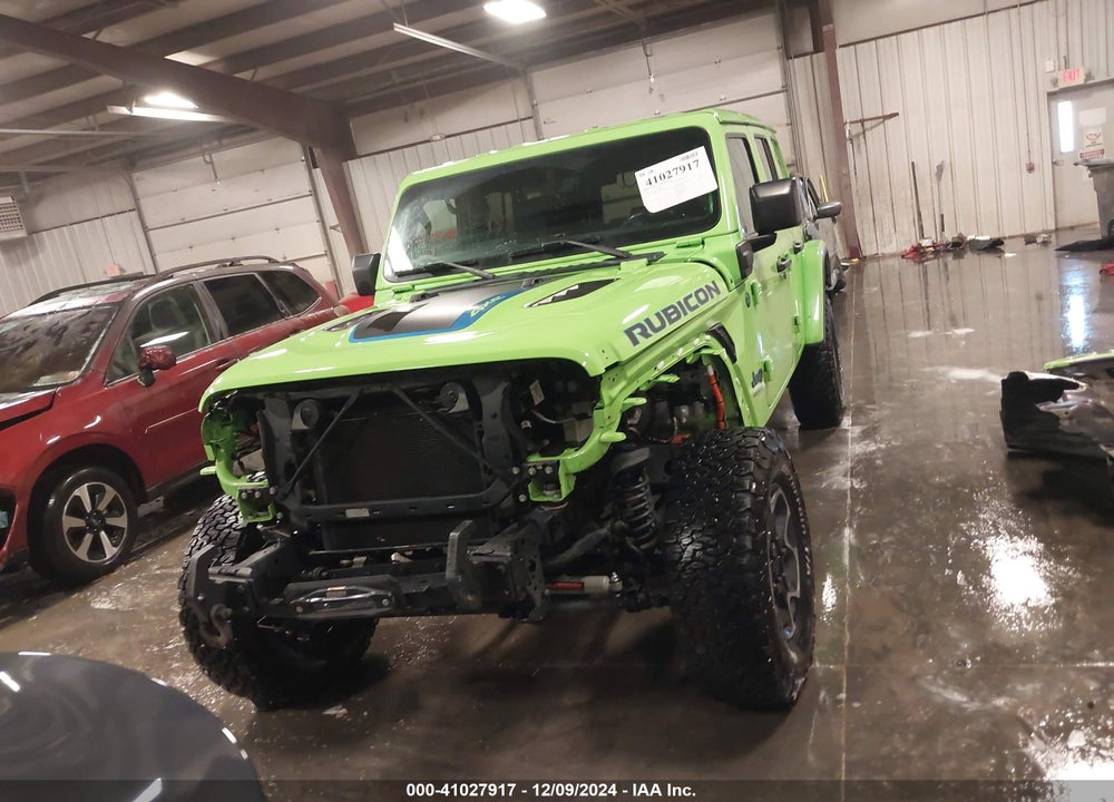 2021 JEEP WRANGLER 4XE UNLIMITED RUBICON 4X4 VIN: 1C4JJXR66MW828963