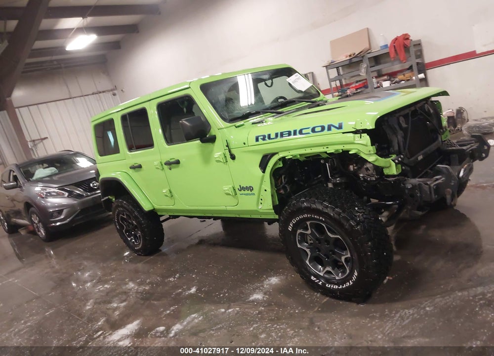 2021 JEEP WRANGLER 4XE UNLIMITED RUBICON 4X4 VIN: 1C4JJXR66MW828963