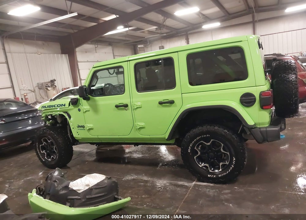 2021 JEEP WRANGLER 4XE UNLIMITED RUBICON 4X4 VIN: 1C4JJXR66MW828963