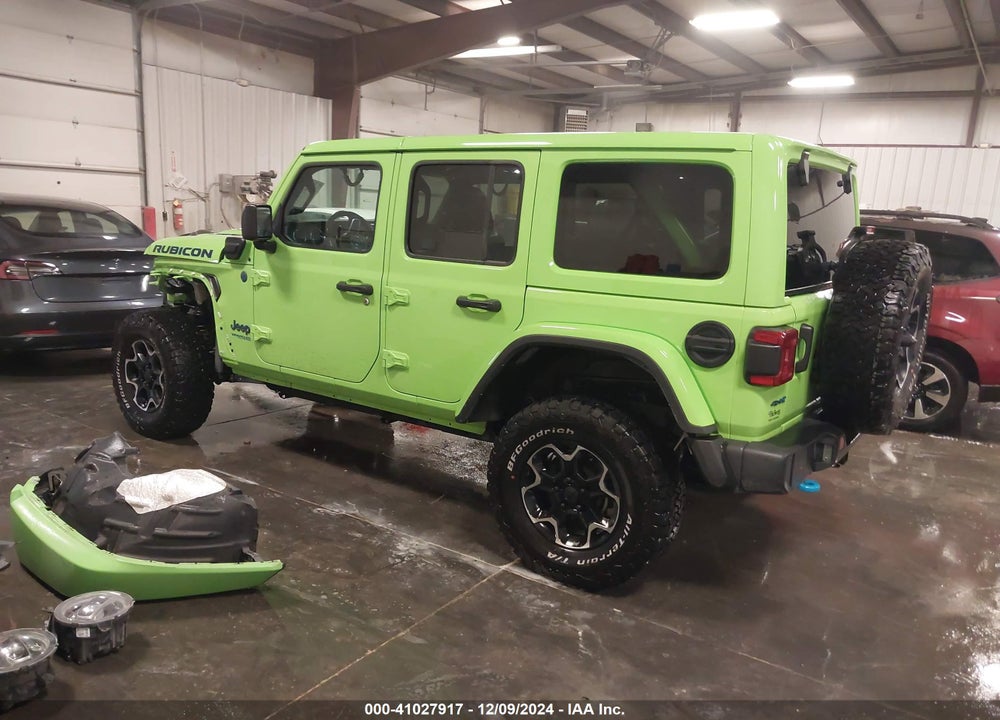 2021 JEEP WRANGLER 4XE UNLIMITED RUBICON 4X4 VIN: 1C4JJXR66MW828963