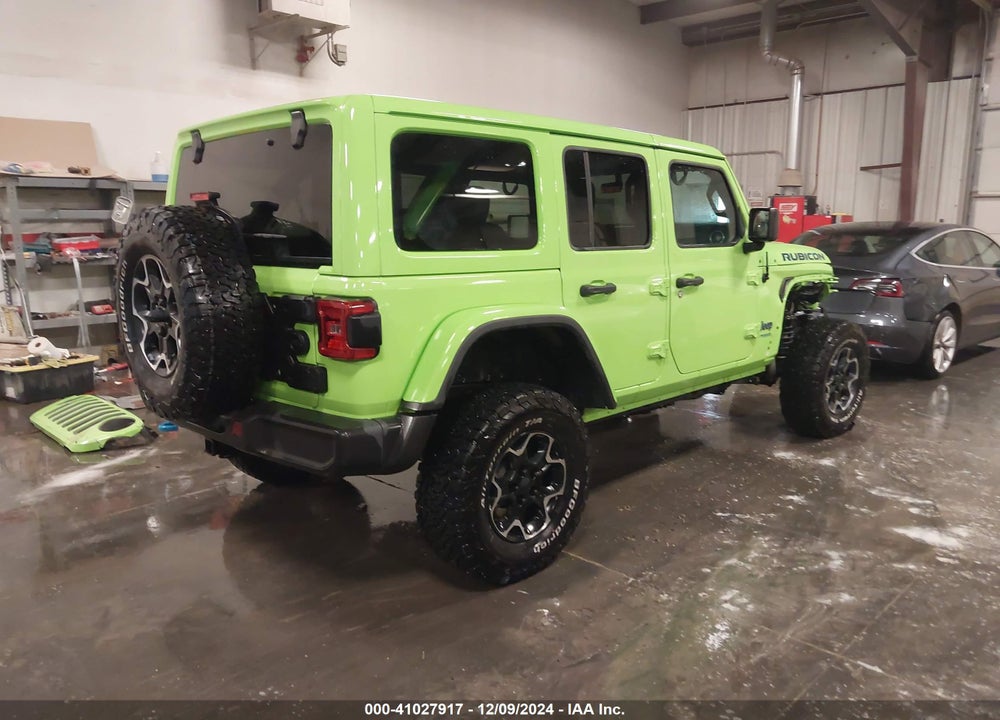 2021 JEEP WRANGLER 4XE UNLIMITED RUBICON 4X4 VIN: 1C4JJXR66MW828963