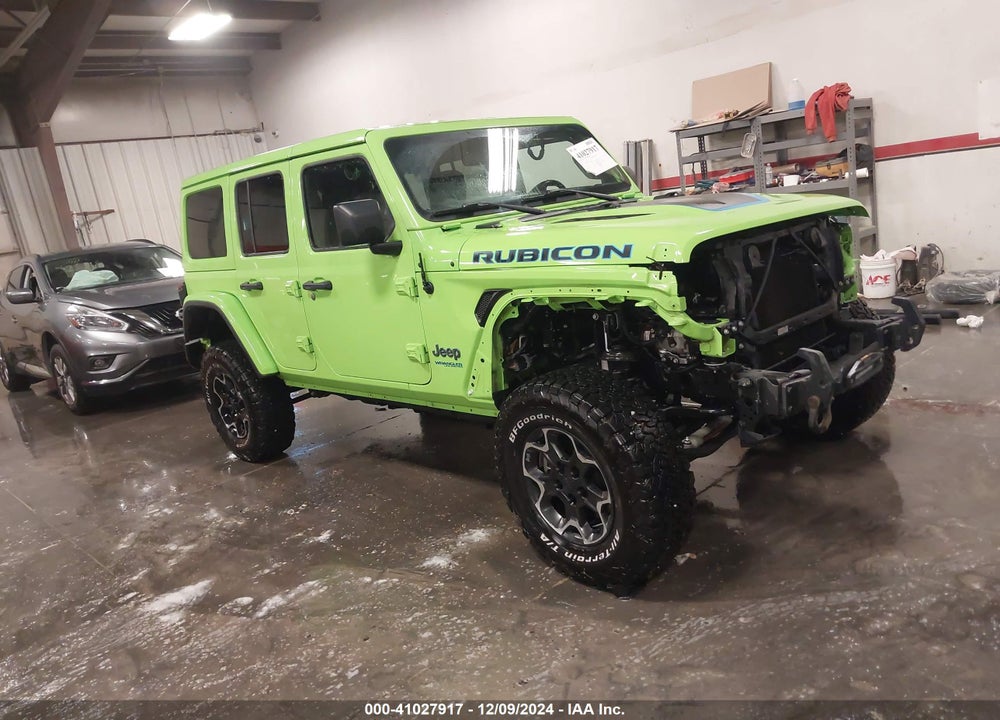 2021 JEEP WRANGLER 4XE UNLIMITED RUBICON 4X4 VIN: 1C4JJXR66MW828963
