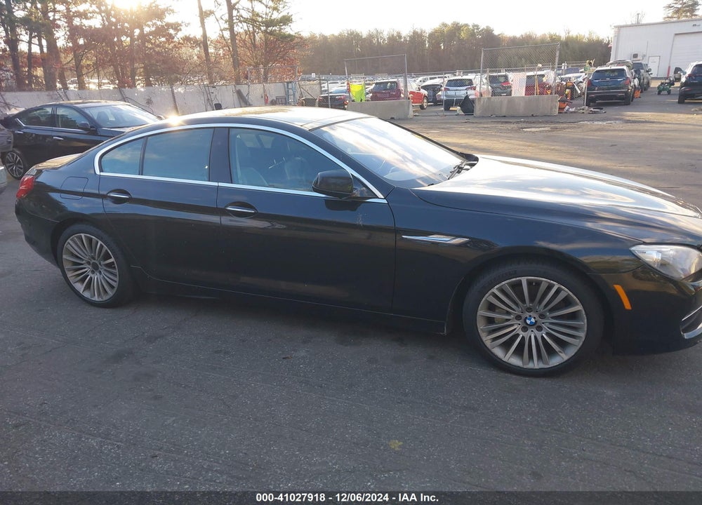 2014 BMW 650I GRAN COUPE XDRIVE VIN: WBA6B4C57ED099111