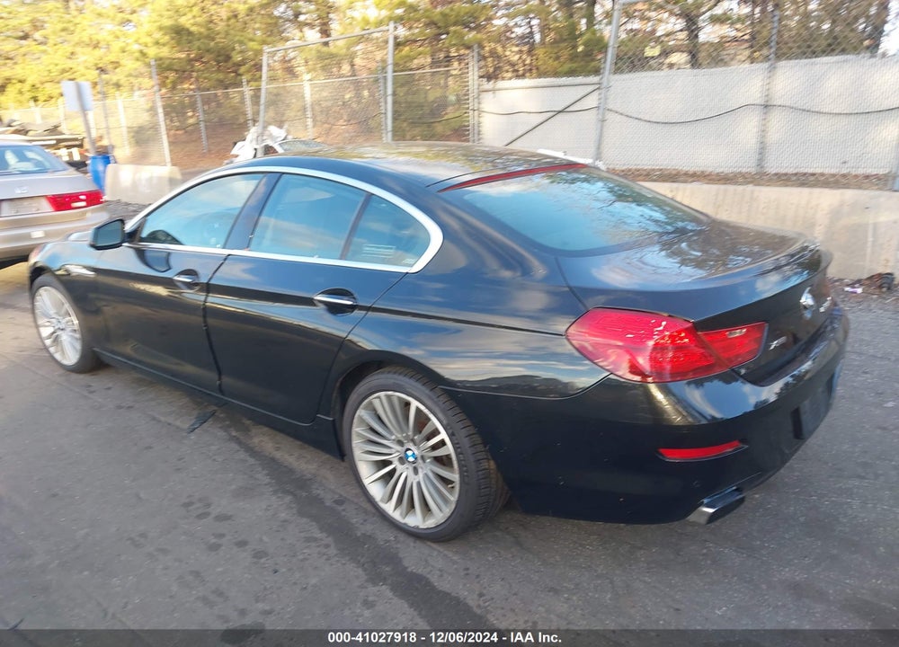 2014 BMW 650I GRAN COUPE XDRIVE VIN: WBA6B4C57ED099111