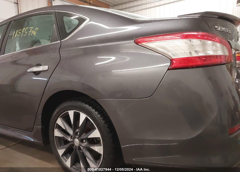 2013 NISSAN SENTRA SR VIN: 3N1AB7AP9DL706446