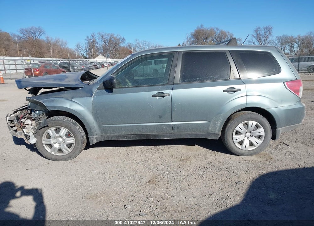 2010 SUBARU FORESTER 2.5X VIN: JF2SH6ACXAH736834