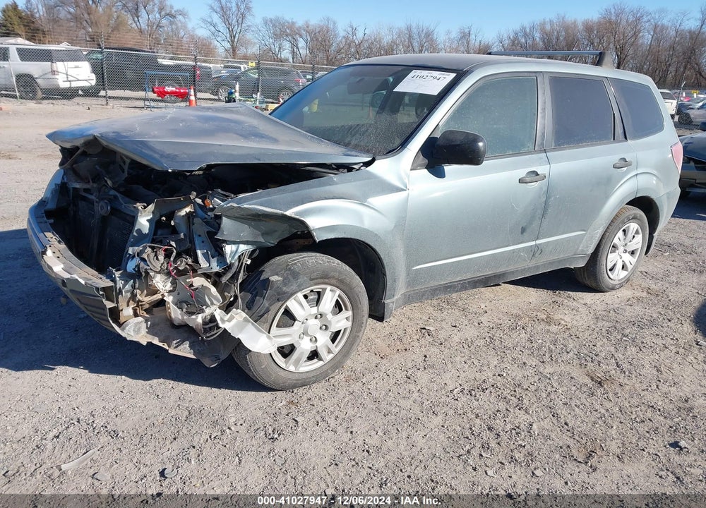 2010 SUBARU FORESTER 2.5X VIN: JF2SH6ACXAH736834