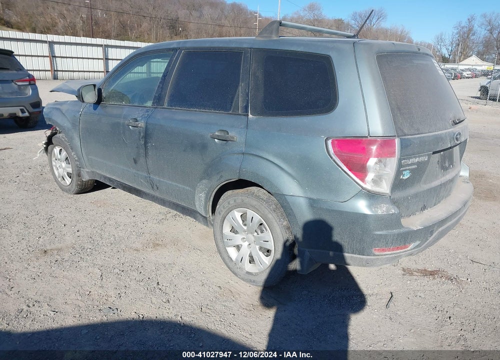 2010 SUBARU FORESTER 2.5X VIN: JF2SH6ACXAH736834