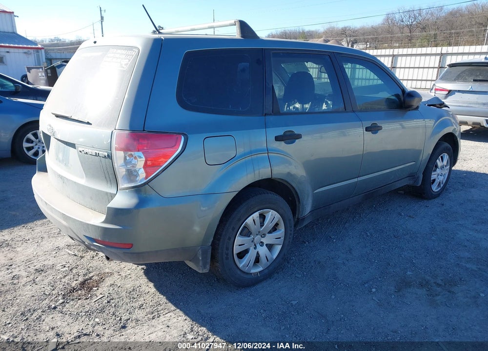 2010 SUBARU FORESTER 2.5X VIN: JF2SH6ACXAH736834