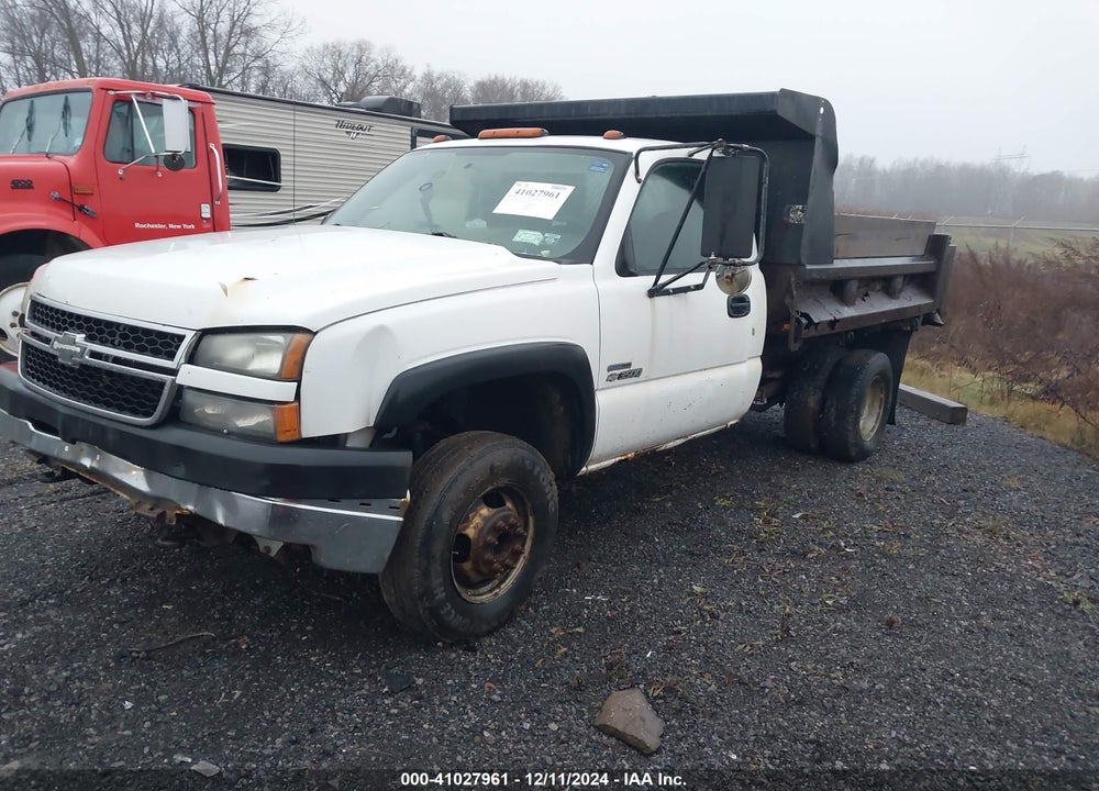 2007 CHEVROLET SILVERADO 3500 CHASSIS CLASSIC WORK TRUCK VIN: 1GBJC34D07E190653