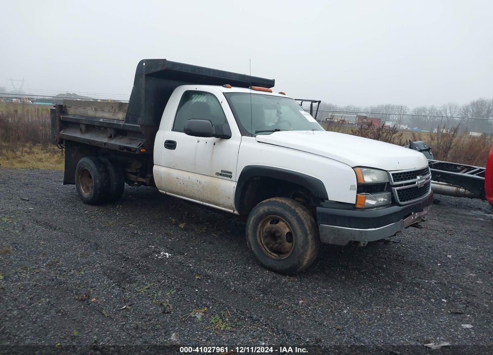 2007 CHEVROLET SILVERADO 3500 CHASSIS CLASSIC WORK TRUCK VIN: 1GBJC34D07E190653