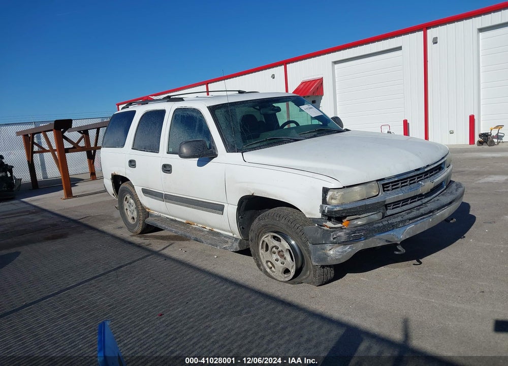 2004 CHEVROLET TAHOE LS VIN: 1GNEK13Z44J208678