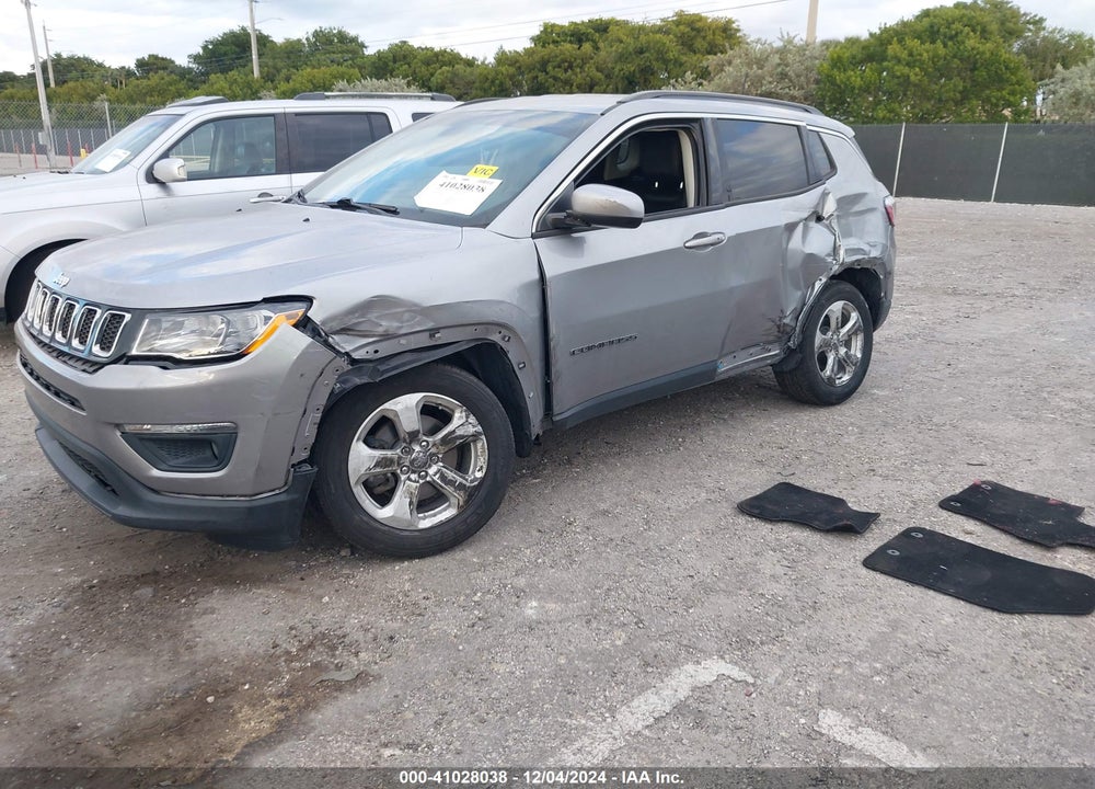 2019 JEEP COMPASS LATITUDE FWD VIN: 3C4NJCBB9KT686242