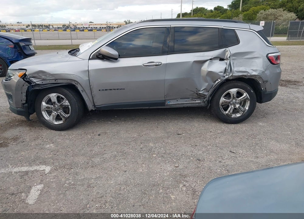 2019 JEEP COMPASS LATITUDE FWD VIN: 3C4NJCBB9KT686242
