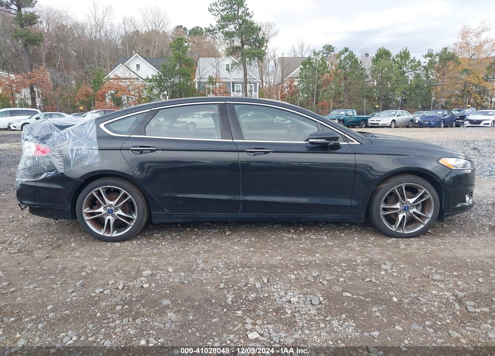 2013 FORD FUSION TITANIUM VIN: 3FA6P0K93DR177302