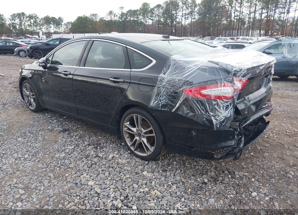 2013 FORD FUSION TITANIUM VIN: 3FA6P0K93DR177302