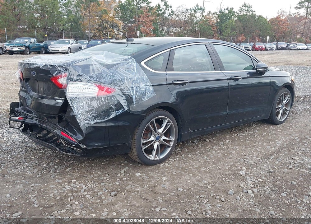 2013 FORD FUSION TITANIUM VIN: 3FA6P0K93DR177302